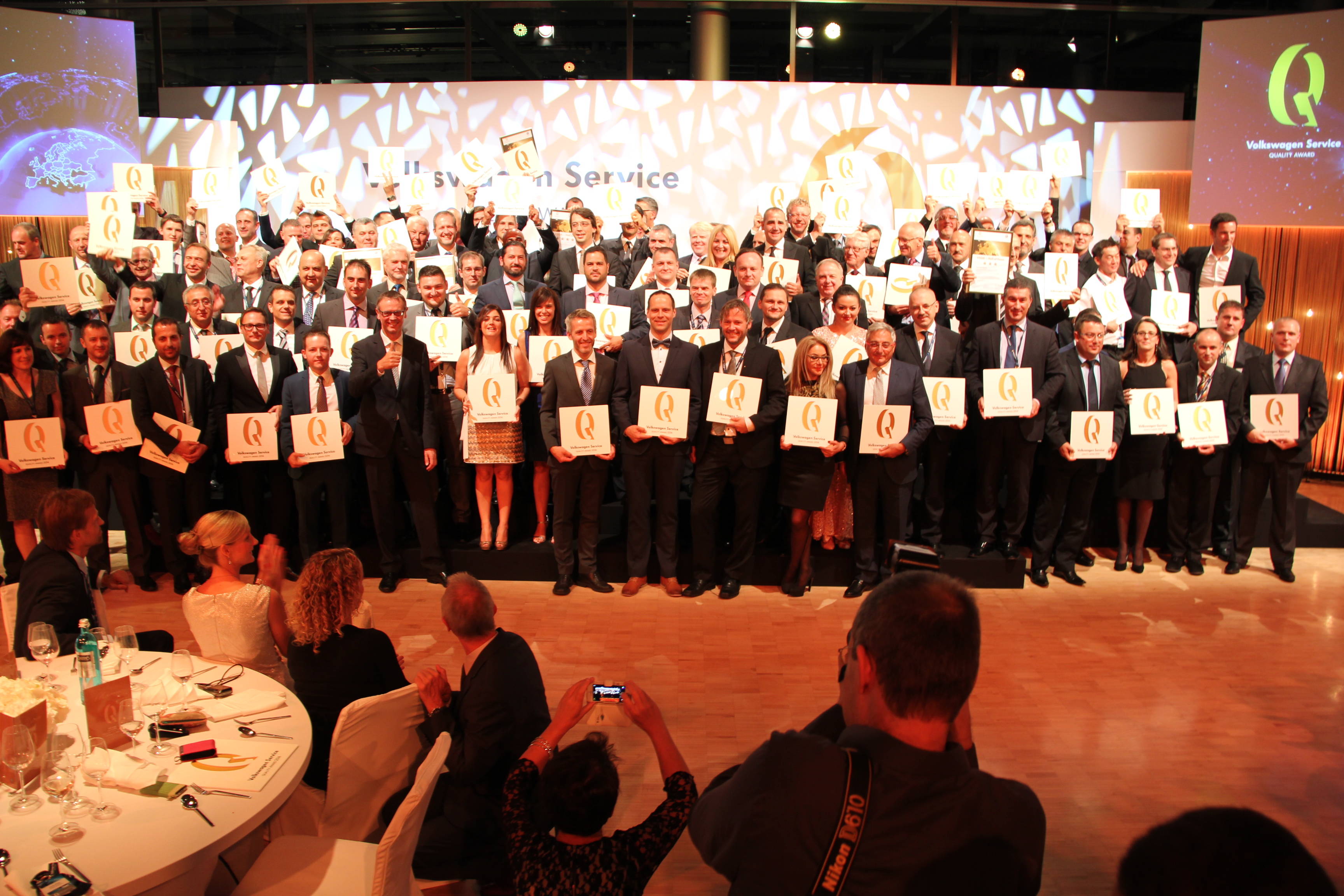Volkswagen AG, Service Quality Award Dresden 2014, Teilnehmer: 250
